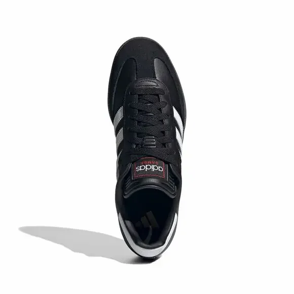 NWT Adidas Samba Indoor Shoes men Black/White/Red size 12.5